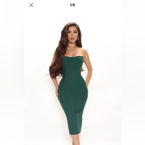 emerald green prom dress fashion nova Emerald glitter prom ball gown dress with pockets – La Novale Atelier main image 0